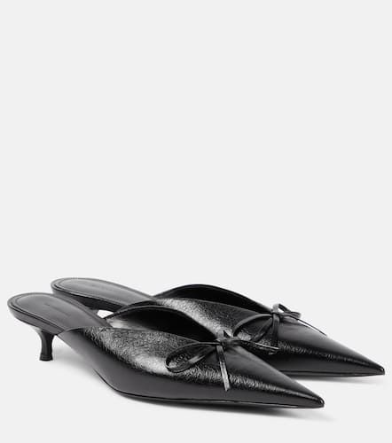 Balenciaga Knife Bow leather mules - Balenciaga - Modalova