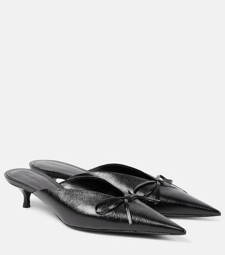 Mules Knife de piel con lazo - Balenciaga - Modalova
