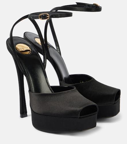 Plateausandalen 135 aus Crêpe - Saint Laurent - Modalova