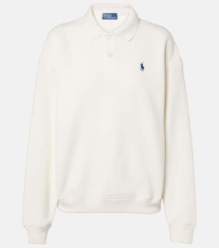 Cotton-blend polo sweatshirt - Polo Ralph Lauren - Modalova