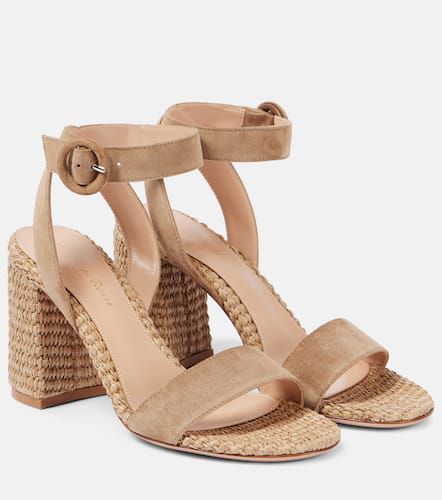 Suede espadrille sandals - Gianvito Rossi - Modalova