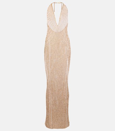 Tom Ford Halterneck chainmail gown - Tom Ford - Modalova