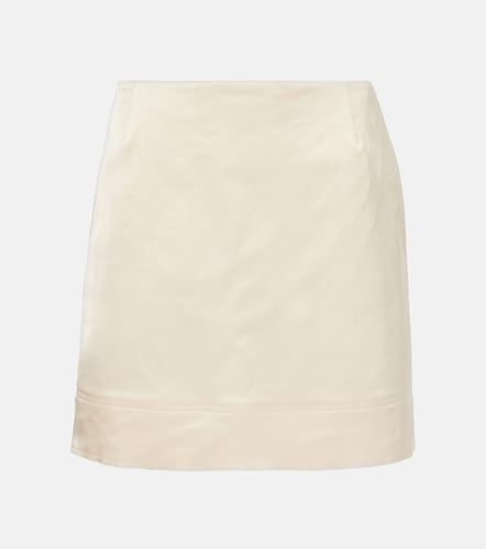 Minifalda de crepé de mezcla de algodón - Toteme - Modalova