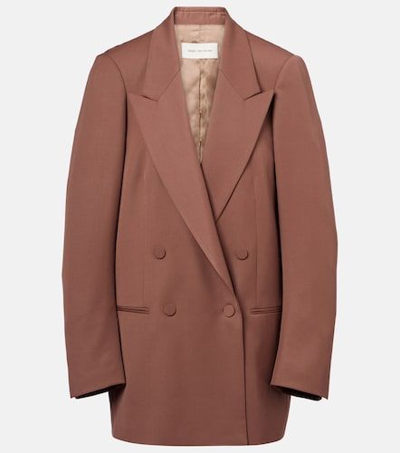 Blazer oversize in lana - Dries Van Noten - Modalova