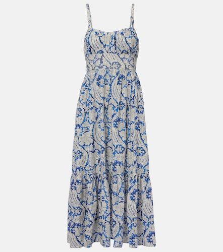 Vestido midi Nadine en mezcla de algodón - Ulla Johnson - Modalova