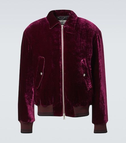 Bomberjacke aus Samt - Dries Van Noten - Modalova