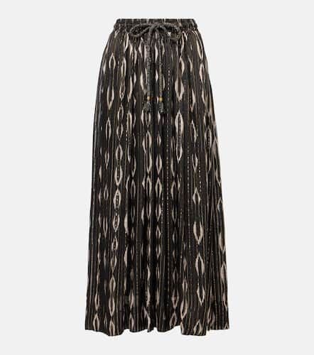 Samila pleated printed midi skirt - Isabel Marant - Modalova