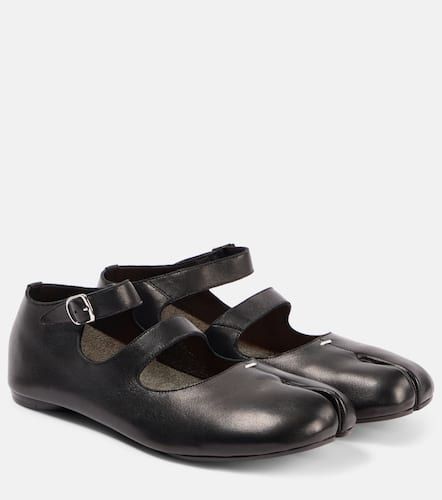 Tabi leather Mary Jane flats - Maison Margiela - Modalova