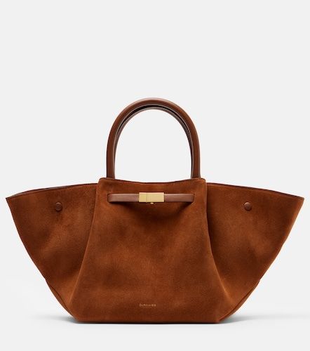 New York Midi suede top-handle bag - DeMellier - Modalova