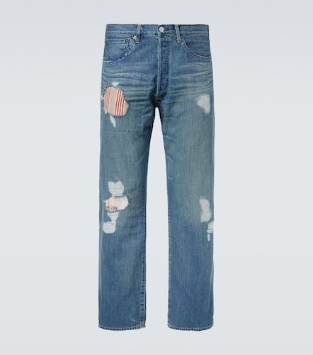X Levi's® jeans rectos con patchwork - Junya Watanabe - Modalova