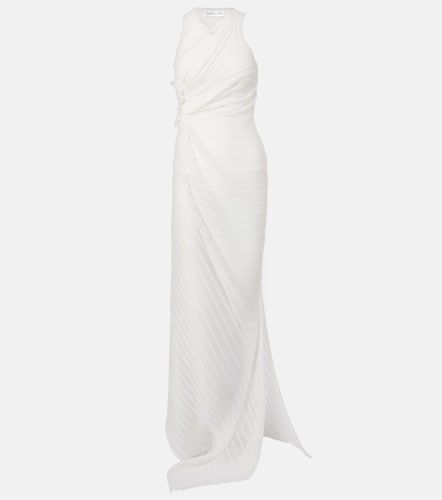 Abito lungo in misto cotone - Victoria Beckham - Modalova