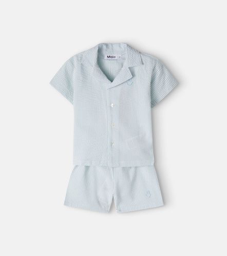 Bebé - pijama Eyou de algodón a rayas - Molo - Modalova