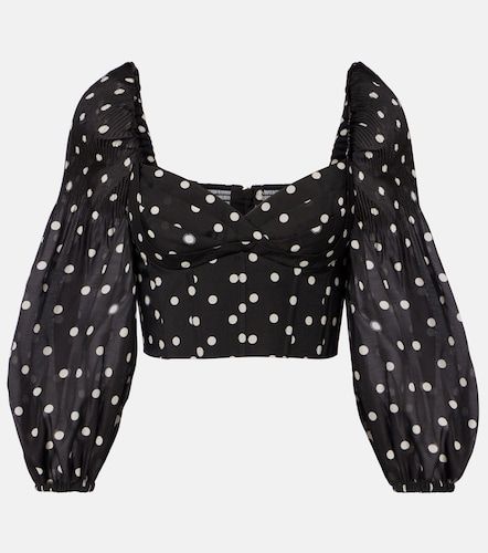 Zimmermann Crop top con lunares - Zimmermann - Modalova