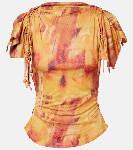 Top Jazia de jersey de algodón estampado - Isabel Marant - Modalova