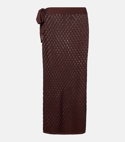 Dawn knitted wrap skirt - Melissa Odabash - Modalova