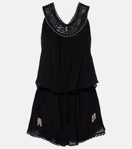 Nilany beaded silk romper - Isabel Marant - Modalova