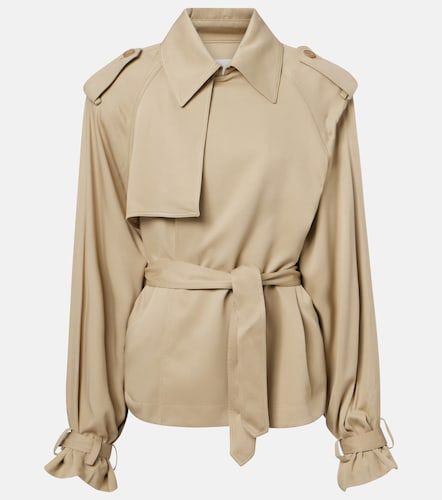 Gabardina Elva de sarga - The Frankie Shop - Modalova