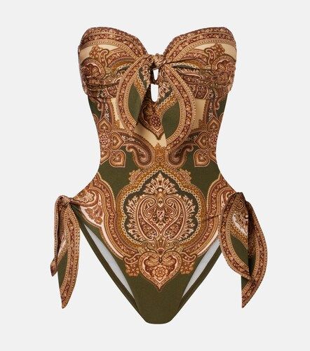 Mahon cutout printed swimsuit - Zimmermann - Modalova
