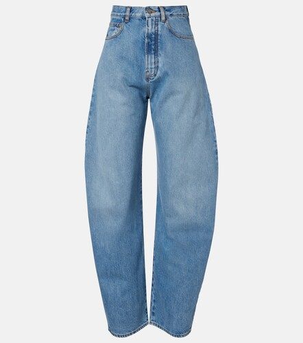 Alaïa Jeans a gamba larga e vita alta - Alaia - Modalova