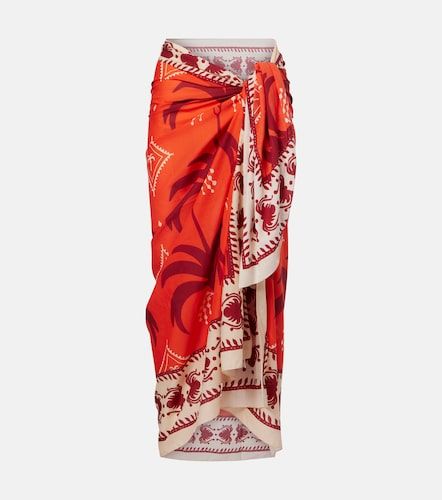 Pareo de algodón estampado - Johanna Ortiz - Modalova