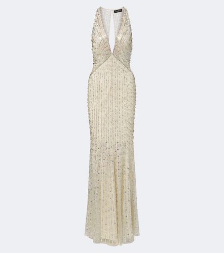 Jenny Packham Verzierte Robe Atlas - Jenny Packham - Modalova