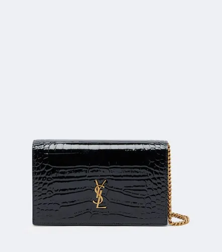 Chain Wallet Cassandre aus Leder - Saint Laurent - Modalova