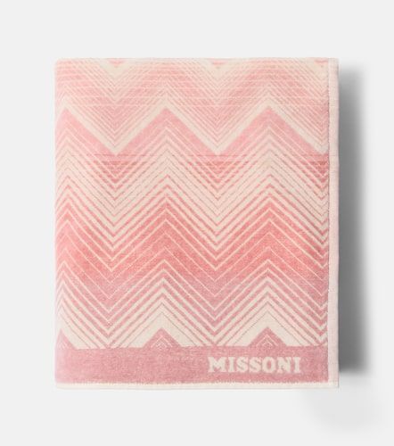 Toalla de baño Marea de rizo de algodón con chevron - Missoni - Modalova