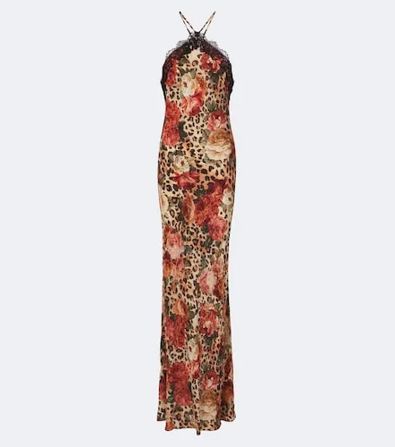 Althea printed halterneck maxi dress - Alexandra Miro - Modalova