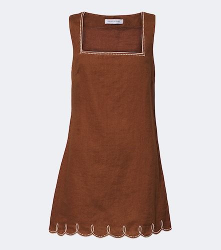 Minikleid Shanice aus Leinen - Veronica Beard - Modalova