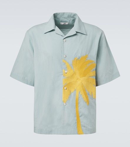 Commas Embroidered bowling shirt - Commas - Modalova