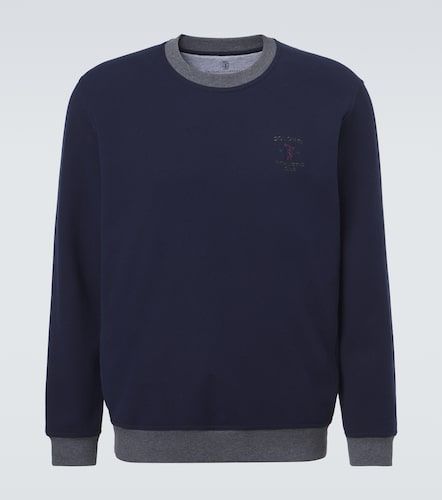 Sudadera de jersey de algodón - Brunello Cucinelli - Modalova