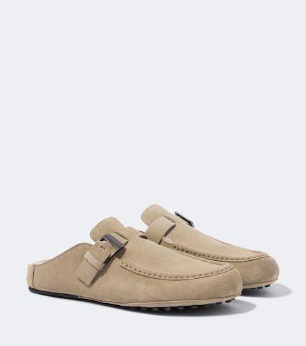 GomminoÂ® shearling-lined suede mules - Tod's - Modalova