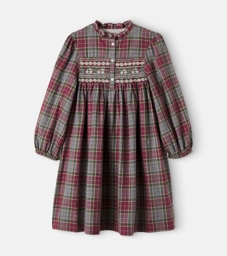 Vestido Maddalina de algodón a cuadros - Bonpoint - Modalova