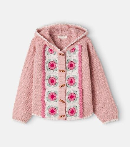 Cárdigan Maelou floral con croché - Louise Misha - Modalova