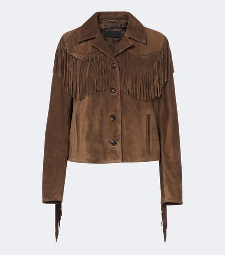 Chaqueta Eloi de ante con flecos - Nili Lotan - Modalova