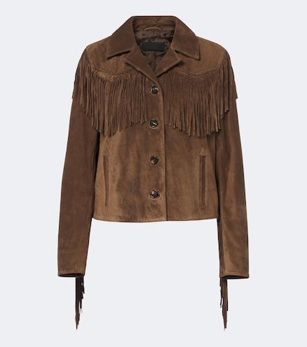Eloi fringed suede jacket - Nili Lotan - Modalova