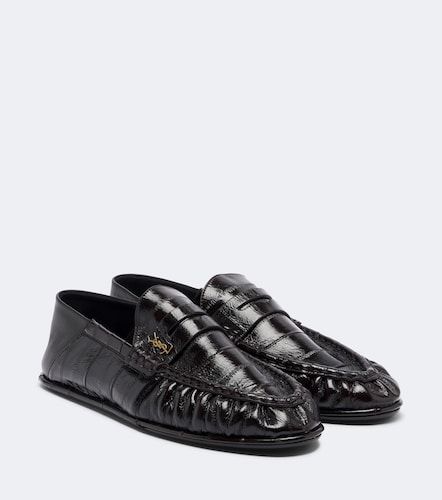 Mocasines Cassandre de piel grabada - Saint Laurent - Modalova