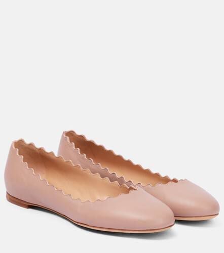 ChloÃ© Lauren leather ballet flats - Chloe - Modalova