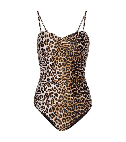 Ganni Leopard-print swimsuit - Ganni - Modalova