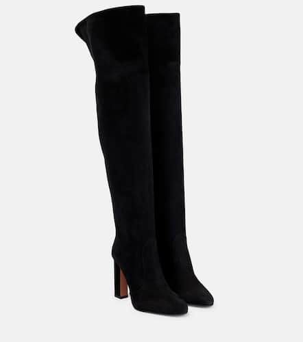 Joplin suede over-the-knee boots - Aquazzura - Modalova