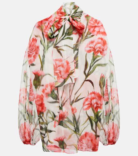 Dolce&Gabbana Floral silk blouse - Dolce&Gabbana - Modalova