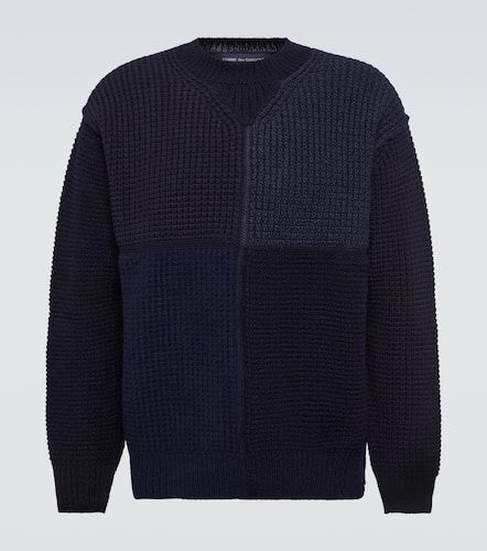 Comme des GarÃ§ons Patchwork wool sweater - Comme des Garcons Homme - Modalova