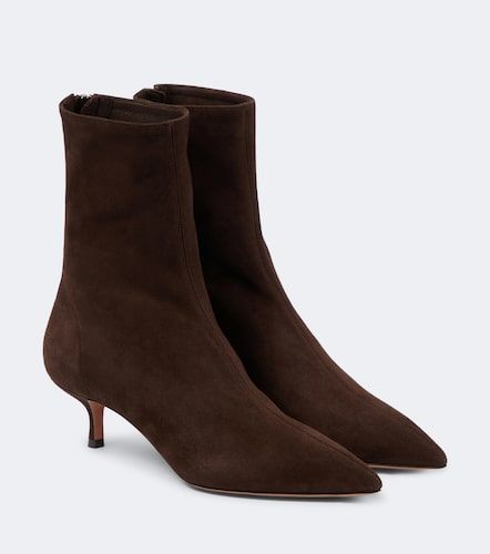 Montmartre 50 suede ankle boots - Aquazzura - Modalova