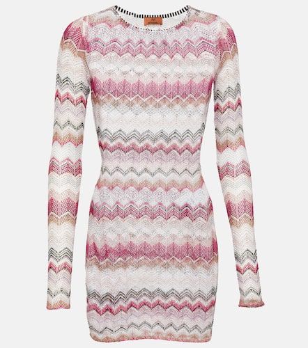 Zig Zag crochet minidress - Missoni Mare - Modalova