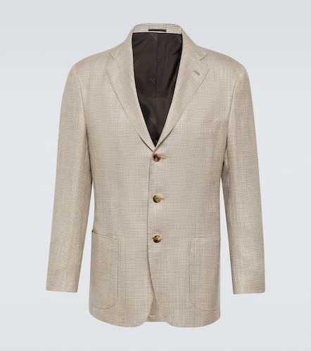 Cashmere, wool, silk and linen blazer - Kiton - Modalova