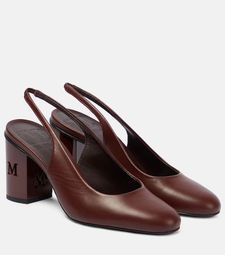 Damiersli leather slingback pumps - Max Mara - Modalova