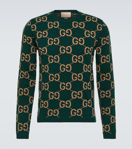 Gucci GG jacquard wool sweater - Gucci - Modalova