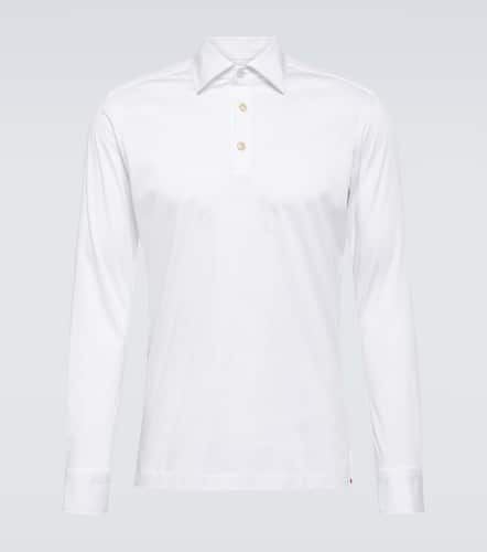 Kiton Cotton poplin polo top - Kiton - Modalova