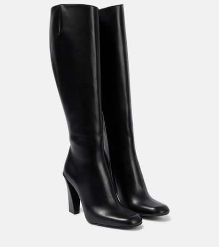 Leather knee-high boots - Victoria Beckham - Modalova