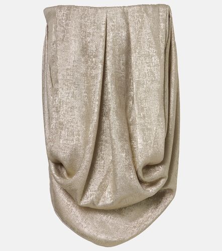 Maticevski Zeal draped lame top - Maticevski - Modalova